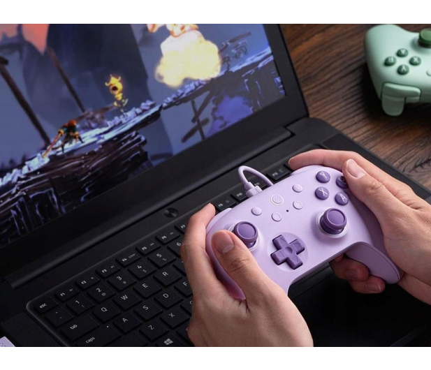 8BitDo Ultimate 2C Wired Pad Purple - 1371589 - zdjęcie 4